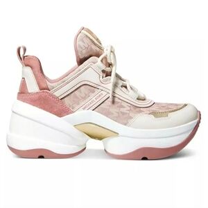 Michael Kors - sneakers Olympia trainer - color Fawn - 8.5M